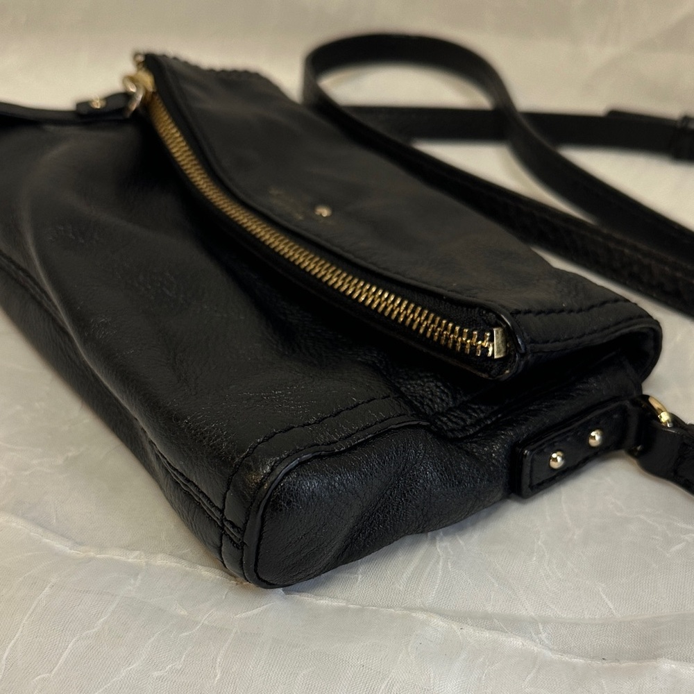 Kate Spade Black Crossbody Bag with Gold Accents - Picture 3 of 8